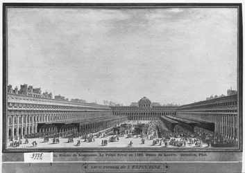 Garden of the Palais Royal, 1785